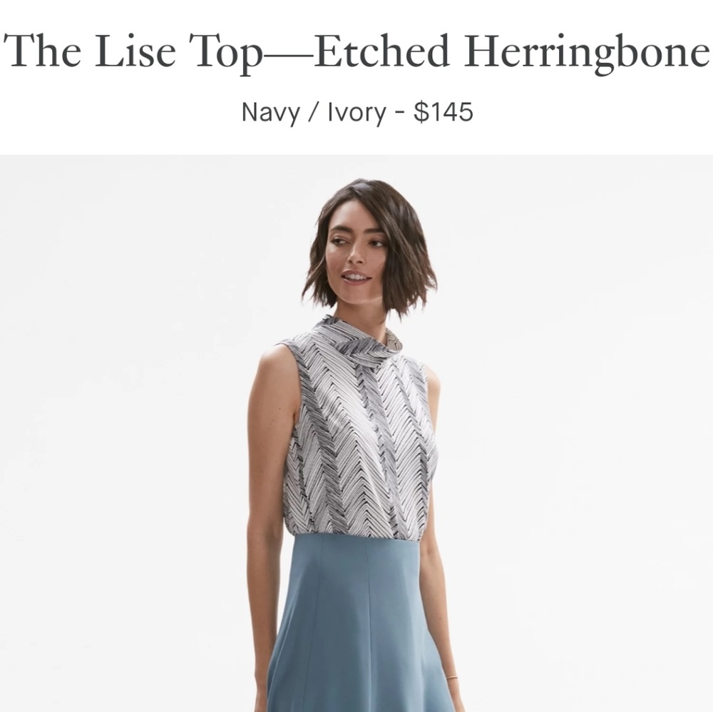 MM - Lise Etched Herringbone - S (57% off)